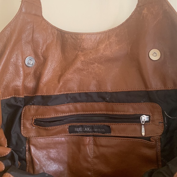 RUDSAK 100% Leather Hobo Shoulder Bag/Purse - Picture 5 of 16